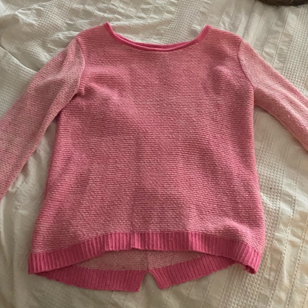 Pink sweater